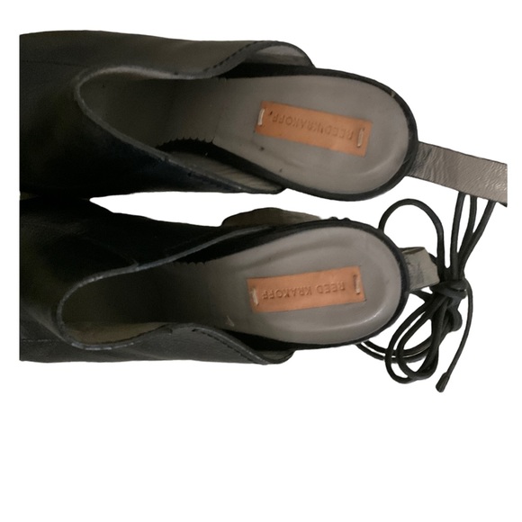 Reed Krakoff Chunky Heel Open Toe Sandal Size 6.5 - Picture 4 of 8